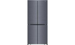 Tủ lạnh 4 cánh Hisense 483L RQ630N4EBUI3 - mặt gương đen - Ngăn My Fresh Choice -18°C đến 5°C; 2 dàn lạnh độc lập; Đá tự động; ConnectLife; 523 kWh/năm; China (1785*794*685)