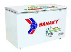 Tủ đông mát Sanaky 220L inverter VH-2899W3 - 1 đông + 1 mát; 2 cánh; Dàn đồng; R600a; 1080*620*845