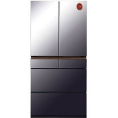 Tủ lạnh Hitachi Multi Door 670L R-GW670TV-XM ( ngăn chân không, làm đá tự động, làm lạnh bằng hơi ẩm, cấp đông bằng cảm biến, cửa gương). Màu xám khói