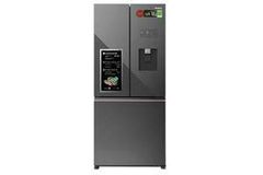 Tủ lạnh Panasonic 495L inverter NR-CW530XMMV(Màu sắc:mặt gương soi, 3 cánh,lấy nước ngoài, đá rơi, cấp đông mềm,, Blue Ag+). CSPF=1.80
