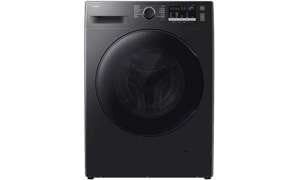 Máy giặt sấy Samsung cửa trước inverter 10kg/6kg WD10HG4U04BBSV diệt khuẩn Hygiene Steam, giặt khô khử mùi AirWash, động cơ Digital Inverter, màu đen