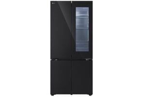 Tủ lạnh 4 cánh LG 617L InstaView LFB61BLGAI - Mặt gương đen - Bộ lọc 5 lớp khử mùi; công nghệ làm lạnh từ cánh tủ; ThinQ