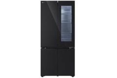 Tủ lạnh 4 cánh LG 617L InstaView LFB61BLGAI - Mặt gương đen - Bộ lọc 5 lớp khử mùi; công nghệ làm lạnh từ cánh tủ; ThinQ