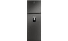 Tủ lạnh Electrolux ngăn đá trên 341L ETM3440L-B ( lấy nước ngoài, công nghệ cảm biến tiết kiệm điện, ngăn đông mềm Extrachill, ngăn rau củ duy trì VitaminC, công nghệ làm lạnh 360 độ, bộ lọc than hoạt tính. Màu xám.)