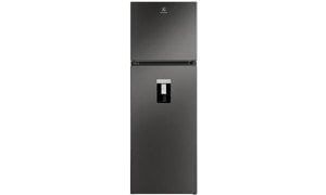 Tủ lạnh Electrolux ngăn đá trên 341L ETM3440L-B ( lấy nước ngoài, công nghệ cảm biến tiết kiệm điện, ngăn đông mềm Extrachill, ngăn rau củ duy trì VitaminC, công nghệ làm lạnh 360 độ, bộ lọc than hoạt tính. Màu xám.)