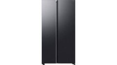 Tủ lạnh Samsung Inverter 655 lít Side By Side RS70F65Q3FSV (Inverter; Ngăn đá lớn; Chuông báo cửa mở, màu xám đậm. CSPF 1.47),