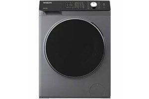 Máy giặt cửa trước Hitachi 9.5kg BD-954HVOS( Giặt nước nóng, giặt hơi nước chống nhăn, 1400 vòng/phút, động cơ Inverter. Màu xám đen