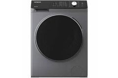 Máy giặt cửa trước Hitachi 9.5kg BD-954HVOS( Giặt nước nóng, giặt hơi nước chống nhăn, 1400 vòng/phút, động cơ Inverter. Màu xám đen