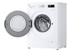 Máy giặt LG 9.0kg cửa trước DD™ FB1209S6W (Inverter,DD™ tối ưu hóa chuyển động,Giặt hơi nước Steam+™,Màu:Trắng cửa đen)