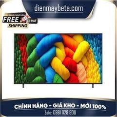 TV LG 75 -inch NanoCell 4K 75NANO80ASA, 60Hz - webOS 25; α7 AI Processor 4K Gen8; HDR 10; α7 AI Sound Pro,Nano Color, loa 20W, model 2025