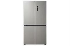 Tủ lạnh 4 cánh LG 474L LFB47SVM - Mặt thép ko gỉ - Ngăn đông dưới 169L; Multi Air Flow; Fresh Switch; Big Fresh Zone; Bộ lọc khử mùi than hoạt tính; 518 kWh/năm