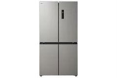 Tủ lạnh 4 cánh LG 474L LFB47SVM - Mặt thép ko gỉ - Ngăn đông dưới 169L; Multi Air Flow; Fresh Switch; Big Fresh Zone; Bộ lọc khử mùi than hoạt tính; 518 kWh/năm
