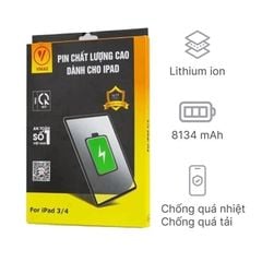 Pin iPad Air 3 Chính hãng Vmas