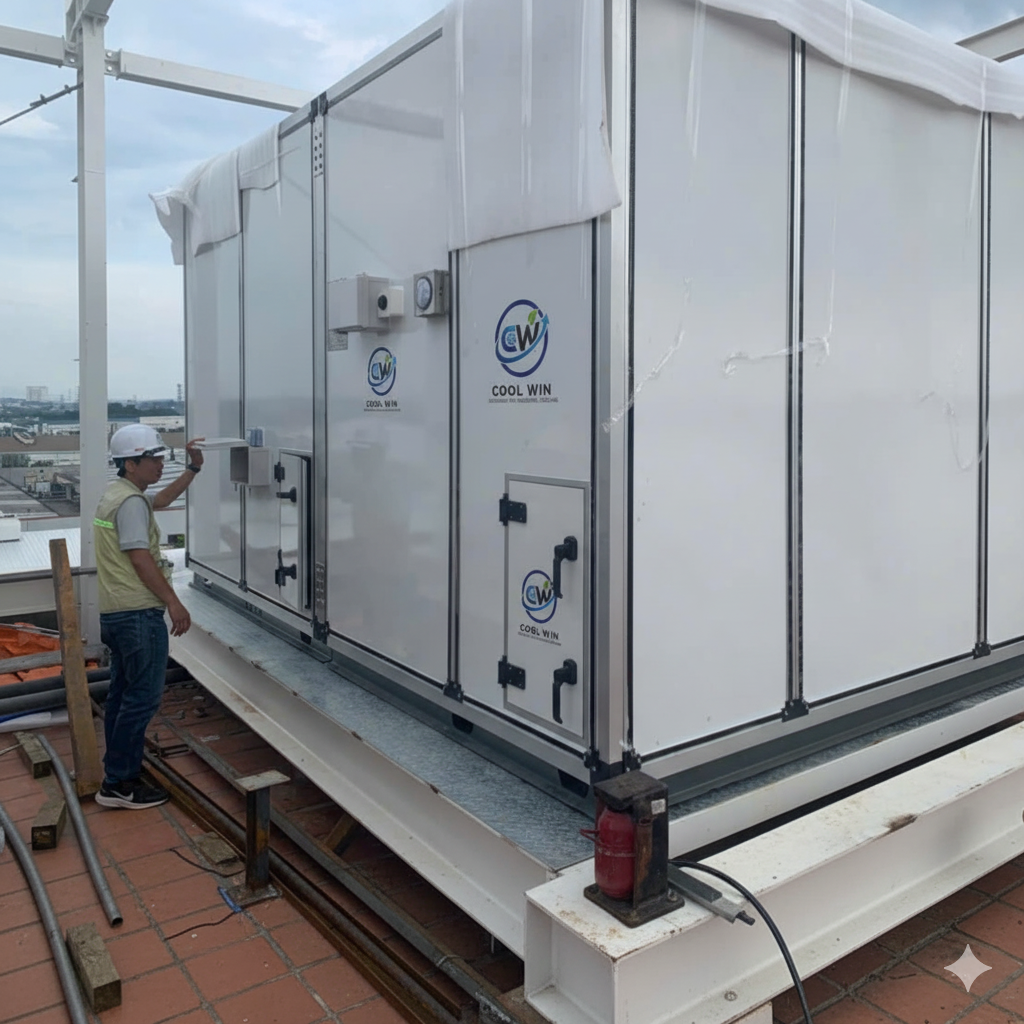 AIR HANDLING UNITS. THIẾT BỊ XỬ LÝ KHÔNG KHÍ - MODEL: AHU CWA-3HP