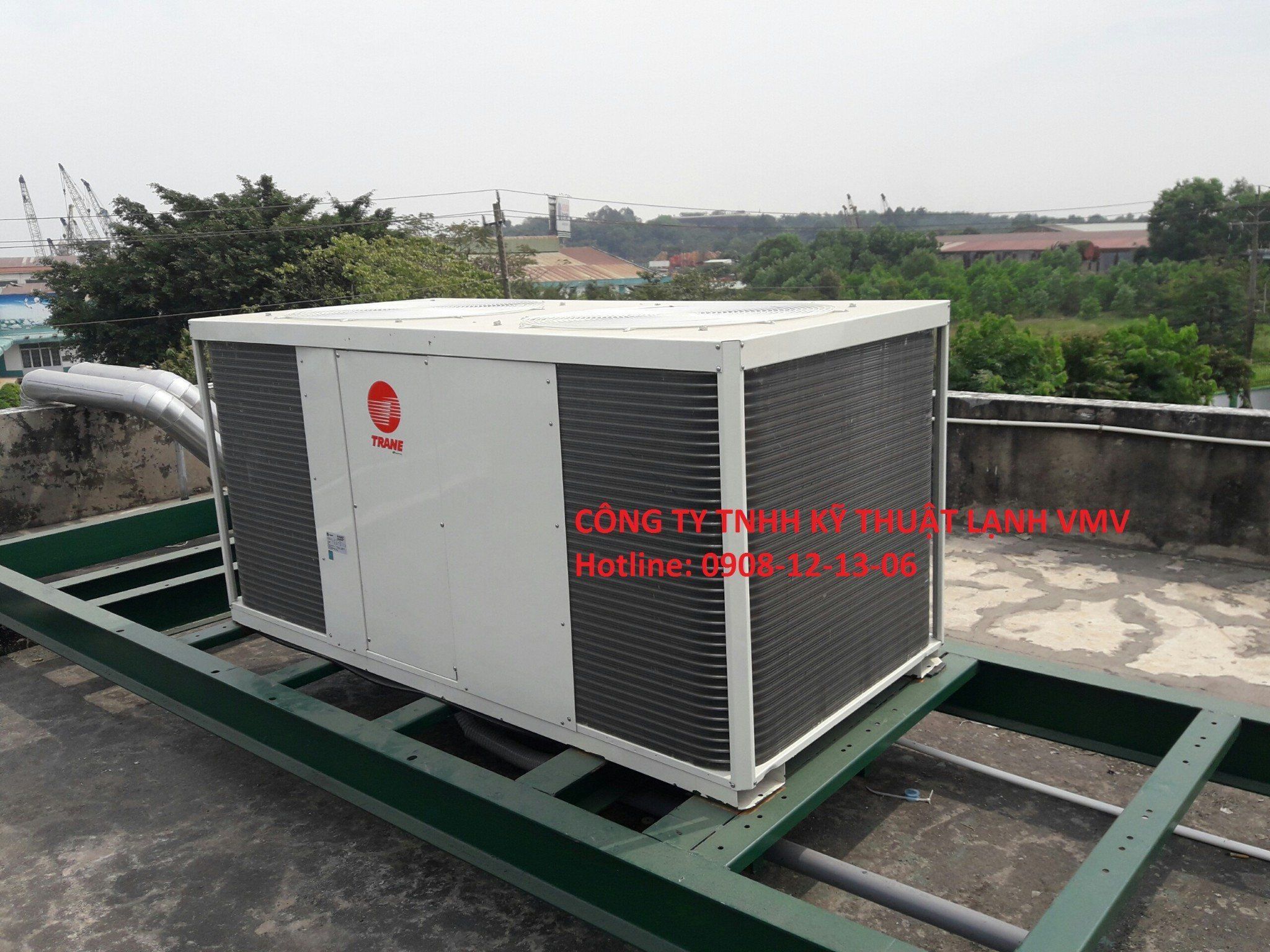 CHILLER MINI GIẢI NHIỆT GIÓ TRANE CGAT085 - 9.5HP