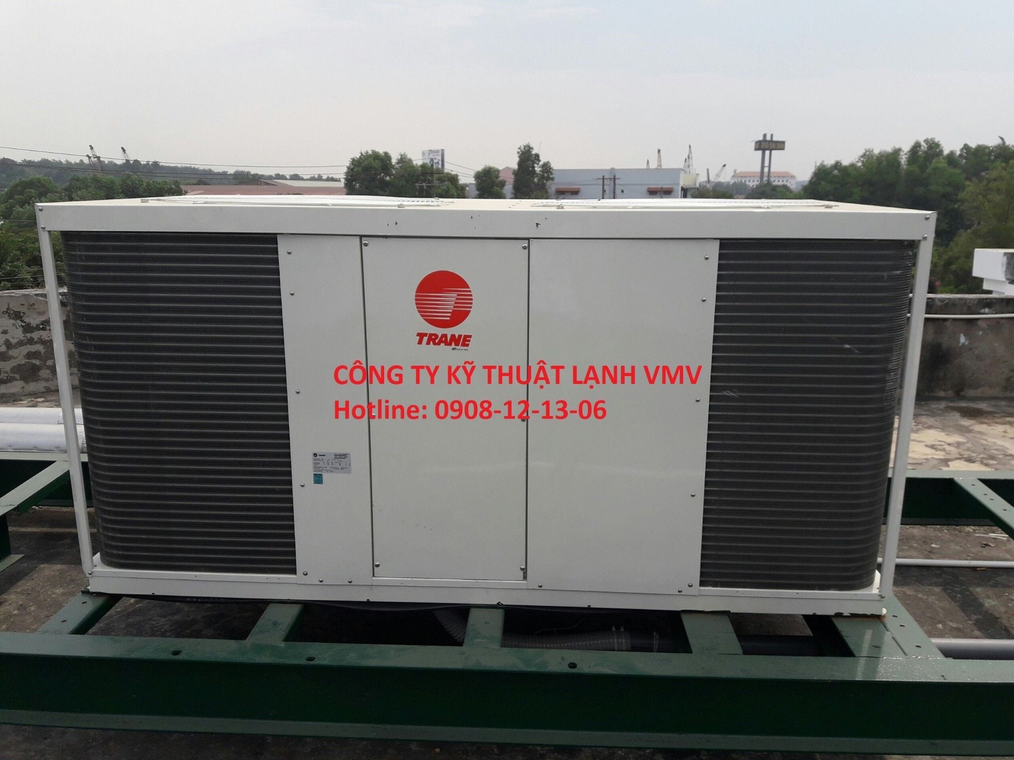 CHILLER MINI GIẢI NHIỆT GIÓ TRANE CGAT105 - 11.5HP