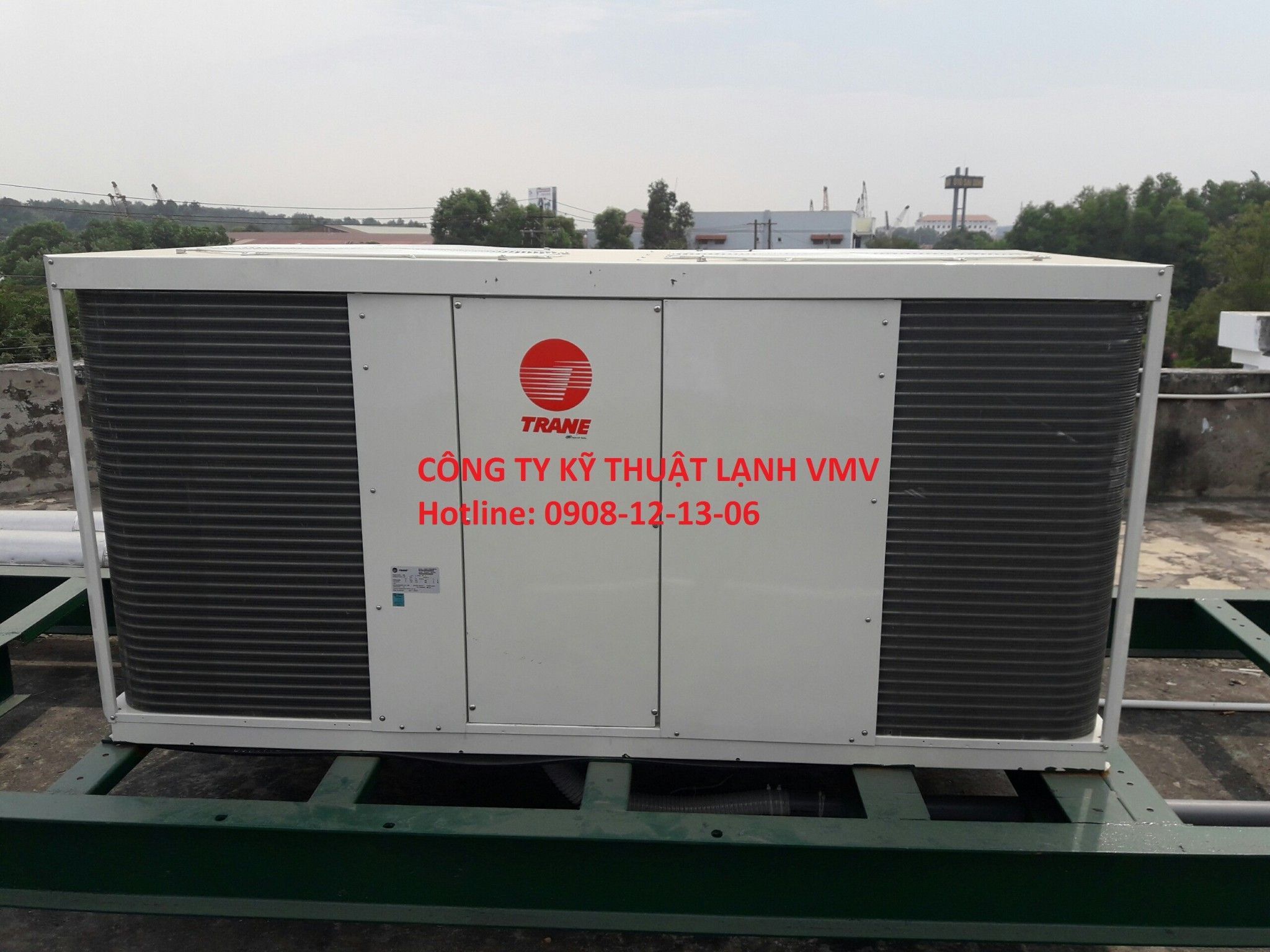CHILLER MINI GIẢI NHIỆT GIÓ TRANE CGAT085 - 9.5HP