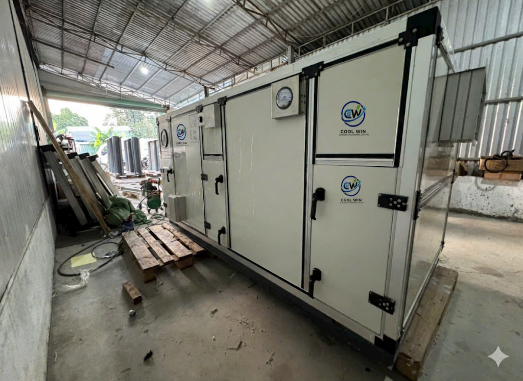 AIR HANDLING UNITS. THIẾT BỊ XỬ LÝ KHÔNG KHÍ - MODEL: AHU CWA-50HP