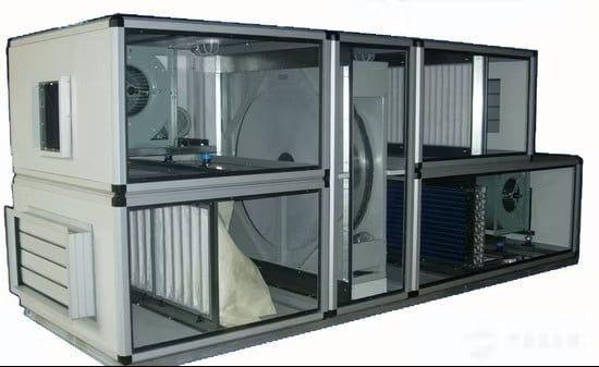 Heat Recovery AHU. THIẾT BỊ XỬ LÝ KHÔNG KHÍ THU HỒI NHIỆT- MODEL: AHU CWH-25HP