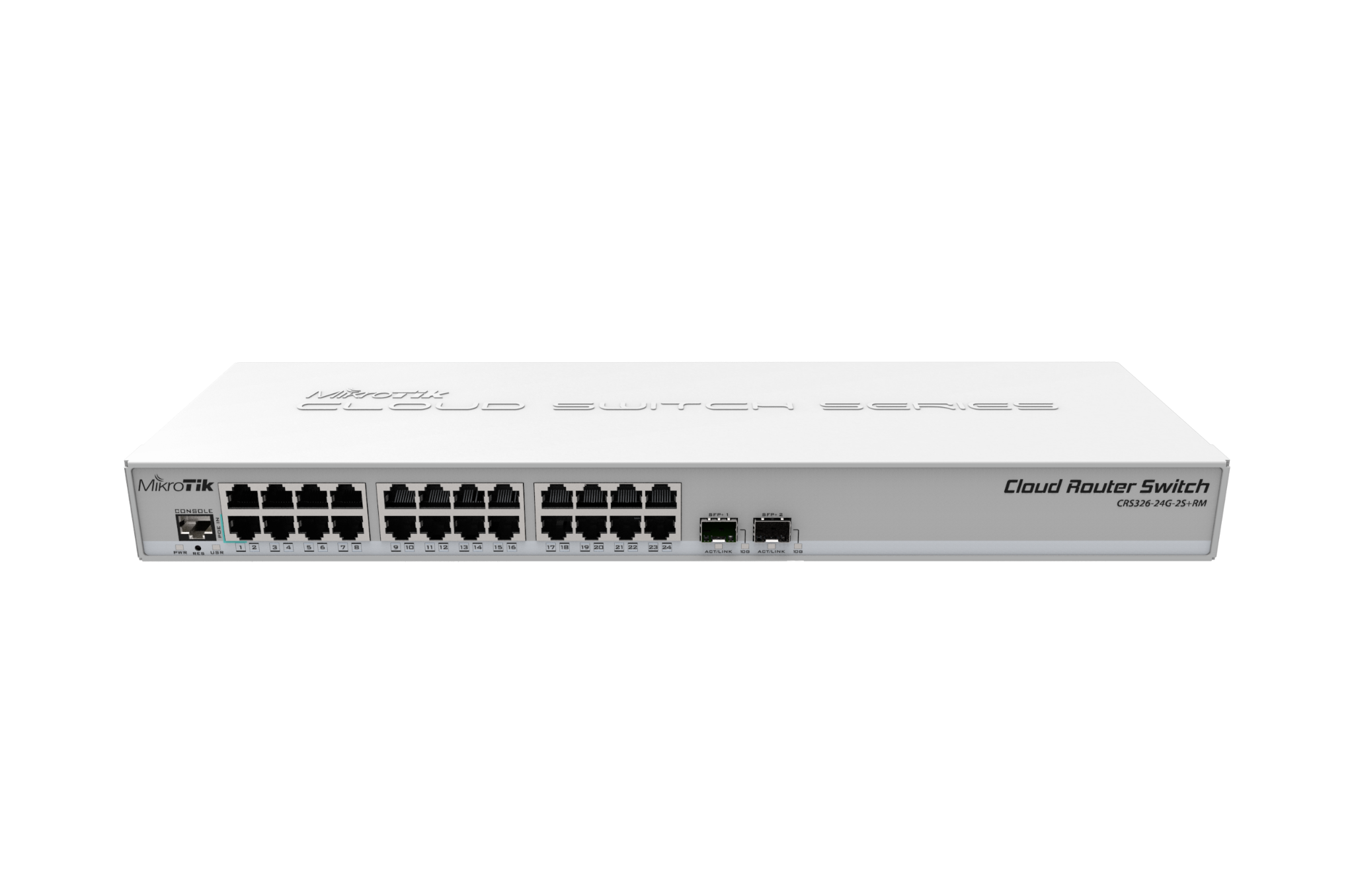 Bộ định tuyến Mikrotik CRS326-24G-2S+RM Cloud Router Switch 326-24G-2S+RM