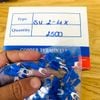 Đầu Cosse chĩa SV2-4 (Tiết diện: 1.5-2.5mm2; Độ rộng càng 4mm) Màu xanh 100 Cái/Bịch