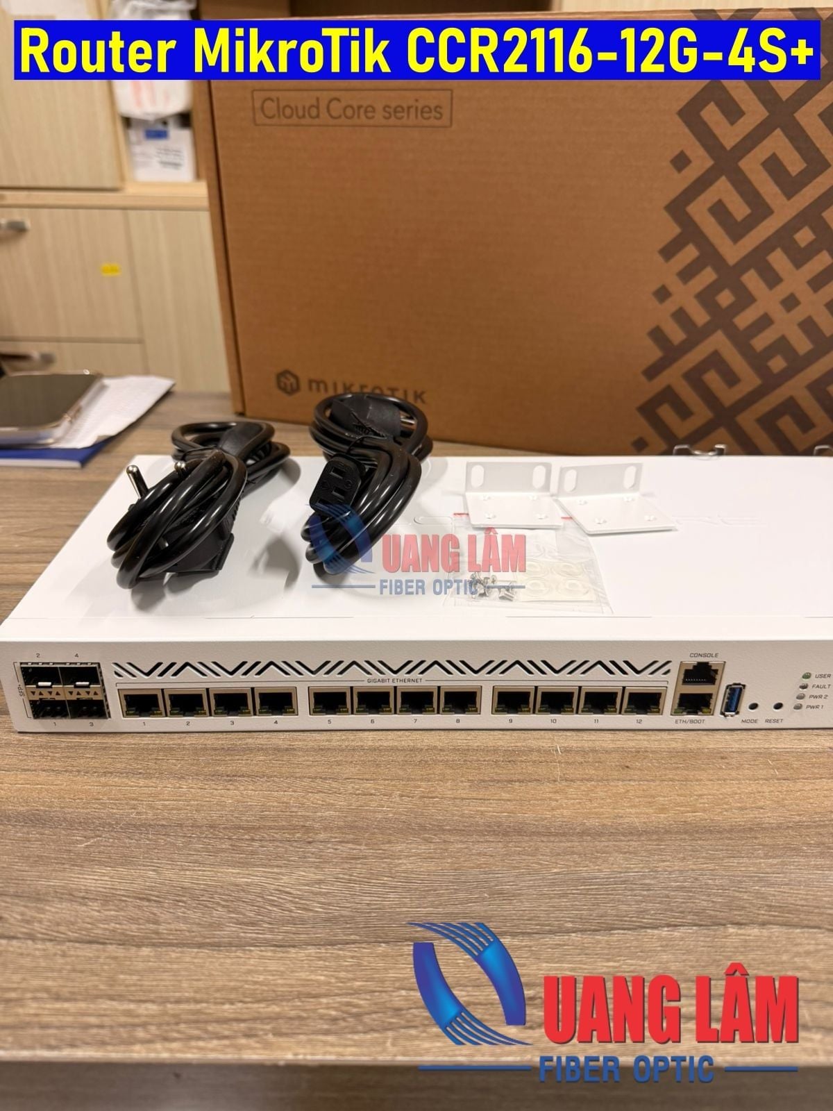 Router MikroTik CCR2116-12G-4S+