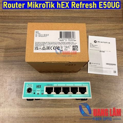 Router MikroTik hEX Refresh E50UG