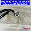Dây nhảy RF RG58 50Ohm N-Female RP-SMA-Male