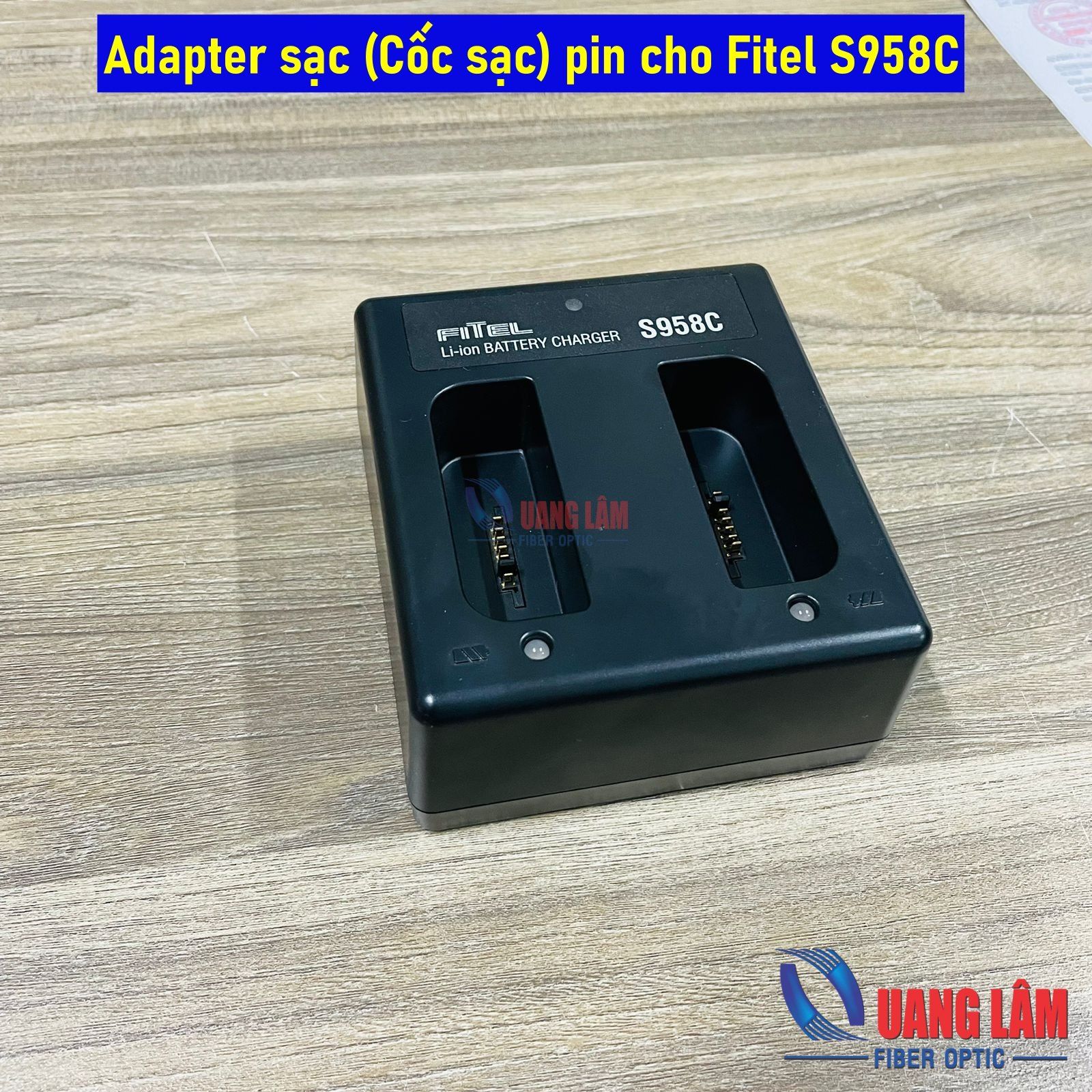 Adapter sạc (Cốc sạc) pin cho Fitel S958C dùng để sạc pin S943B