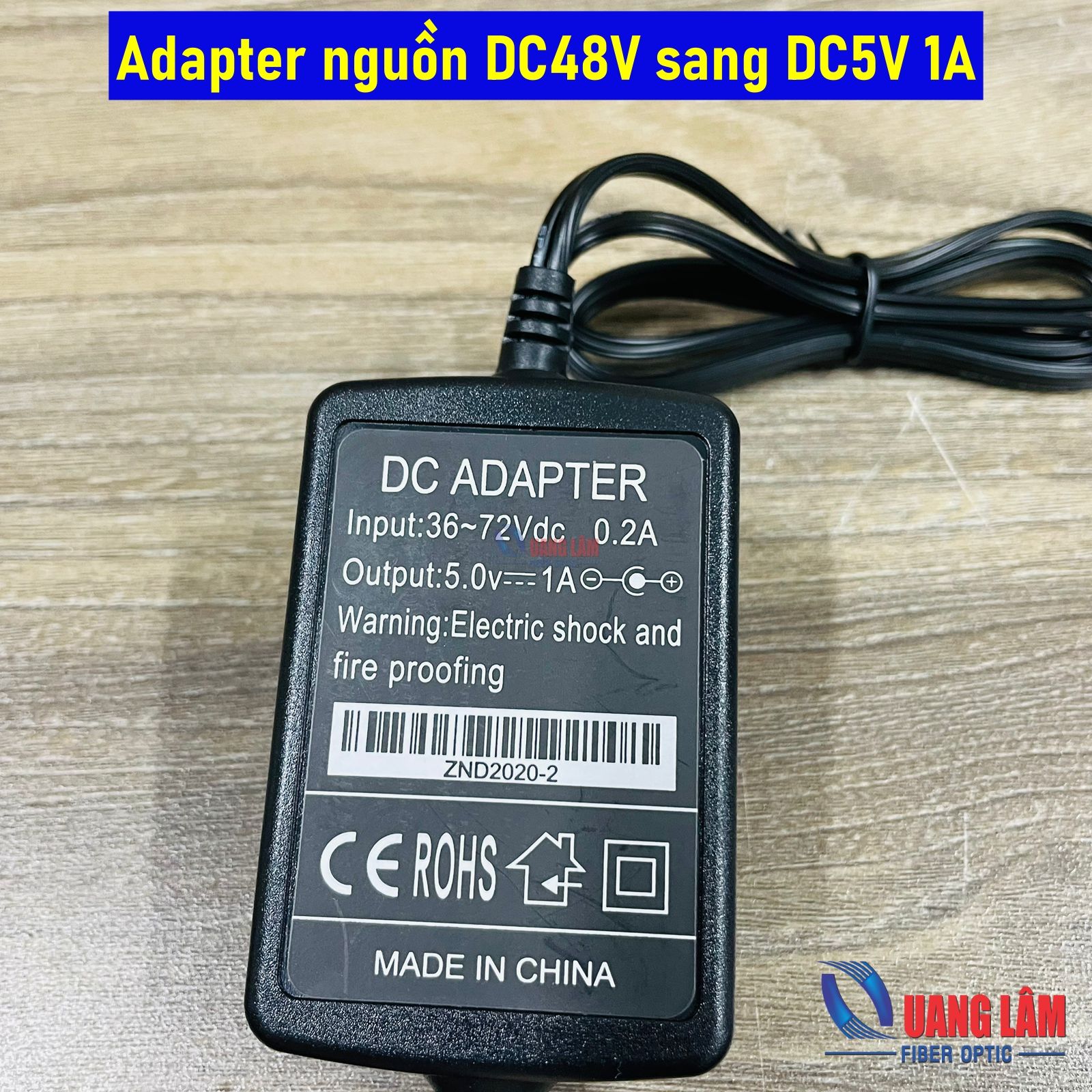 Adapter nguồn DC48V -> DC5V 1A cho Converter