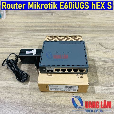 Router MikroTik E60iUGS Hex S
