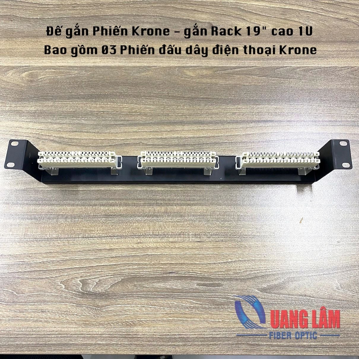 Đế gắn phiến Krone gắn Rack 19