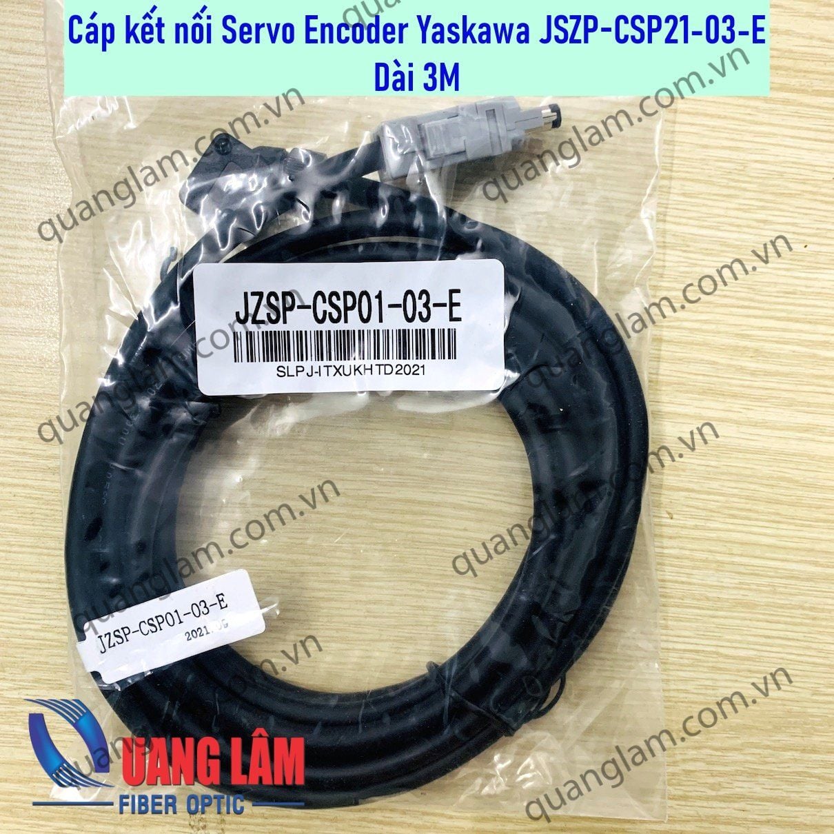Cáp Encoder JZSP-CSP21-03-E – Dành cho Servo Sigma-5 - Dài 3M