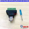 Bộ mở rộng đầu nối RJ45 sang Block 8 chân vặt vít