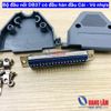 Bộ đầu nối DB37 có đầu hàn đầu đực/Cái - Vỏ nhựa