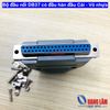 Bộ đầu nối DB37 có đầu hàn đầu đực/Cái - Vỏ nhựa