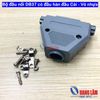 Bộ đầu nối DB37 có đầu hàn đầu đực/Cái - Vỏ nhựa