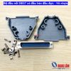 Bộ đầu nối DB37 có đầu hàn đầu đực/Cái - Vỏ nhựa