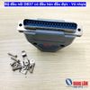 Bộ đầu nối DB37 có đầu hàn đầu đực/Cái - Vỏ nhựa