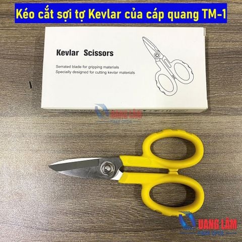 Kéo cắt sợi tơ vàng Aramid Yarn Kevlar của cáp quang TM-1