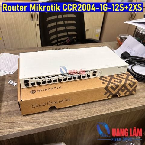 Router Mikrotik CCR2004-1G-12S+2XS