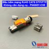 Đầu bấm mạng RJ45 CAT8 FTP/STP - Shield chống nhiễu - Không cần dụng cụ - PN2020-C8