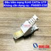 Đầu bấm mạng RJ45 CAT5e UTP - Không cần dụng cụ - PN688Y-C5E Đầu nối mạng không bọc chống nhiễu – Cắm nhanh