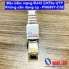 Đầu bấm mạng RJ45 CAT5e UTP - Không cần dụng cụ - PN688Y-C5E Đầu nối mạng không bọc chống nhiễu – Cắm nhanh