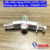 Đầu bấm mạng RJ45 CAT5e UTP - Không cần dụng cụ - PN688Y-C5E Đầu nối mạng không bọc chống nhiễu – Cắm nhanh