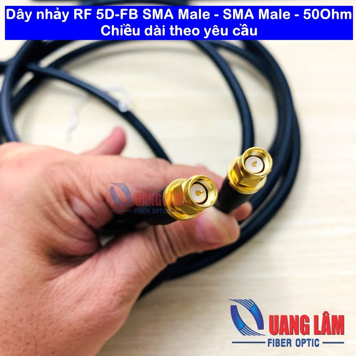 Dây nhảy RF 5D-FB SMA Male - SMA Male - 50Ohm