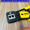 Kìm bấm mạng cho đầu RJ45 xuyên thấu HS-2186C