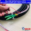 Dây nhảy quang Outdoor 02FO SM LC/APC-LC/APC phi 7.0mm, Duplex, LSZH