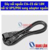 Dây nối nguồn C14-C5 dài 1.8M nối từ UPS/PDU sang adapter nguồn