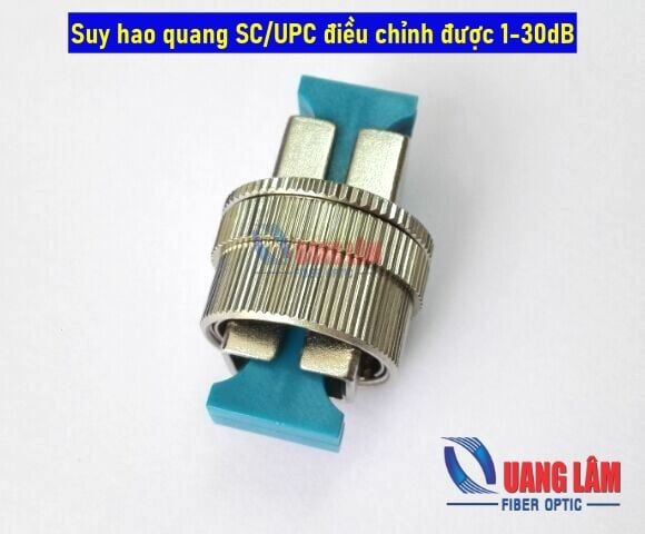 Suy hao quang SC/UPC điều chỉnh được 1-30dB